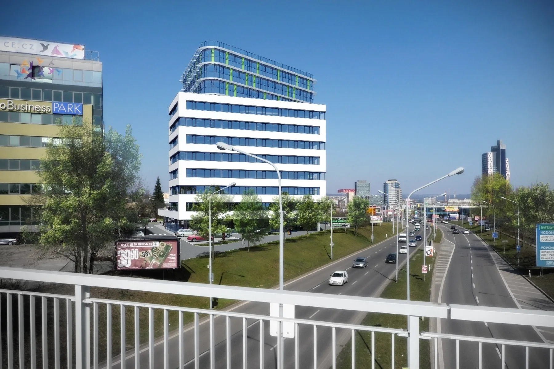 Brno Business Park, fáze III — pohled 02